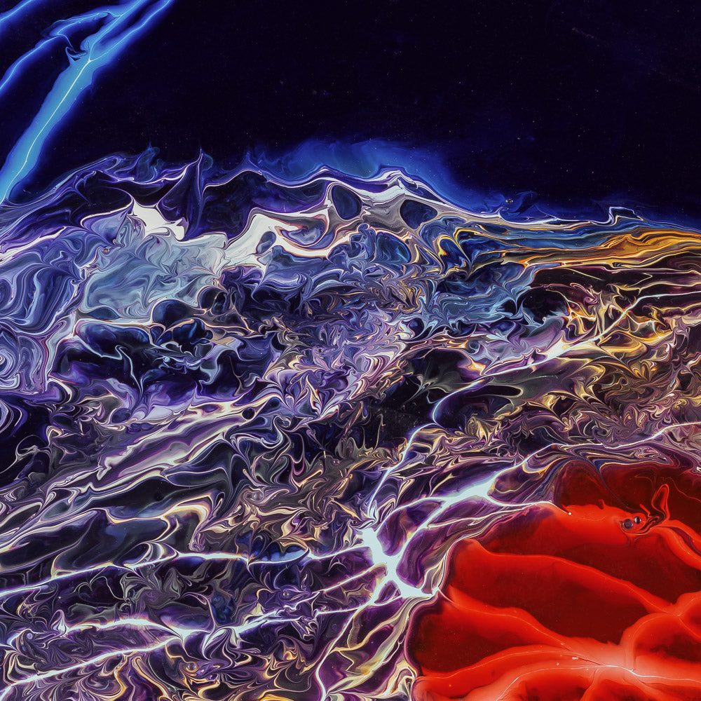 “Tau Boötis Ab” – acrylic pouring fine art print