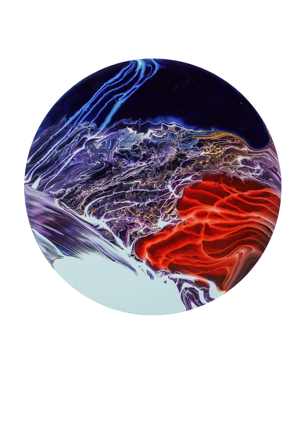 “Tau Boötis Ab” – acrylic pouring fine art print