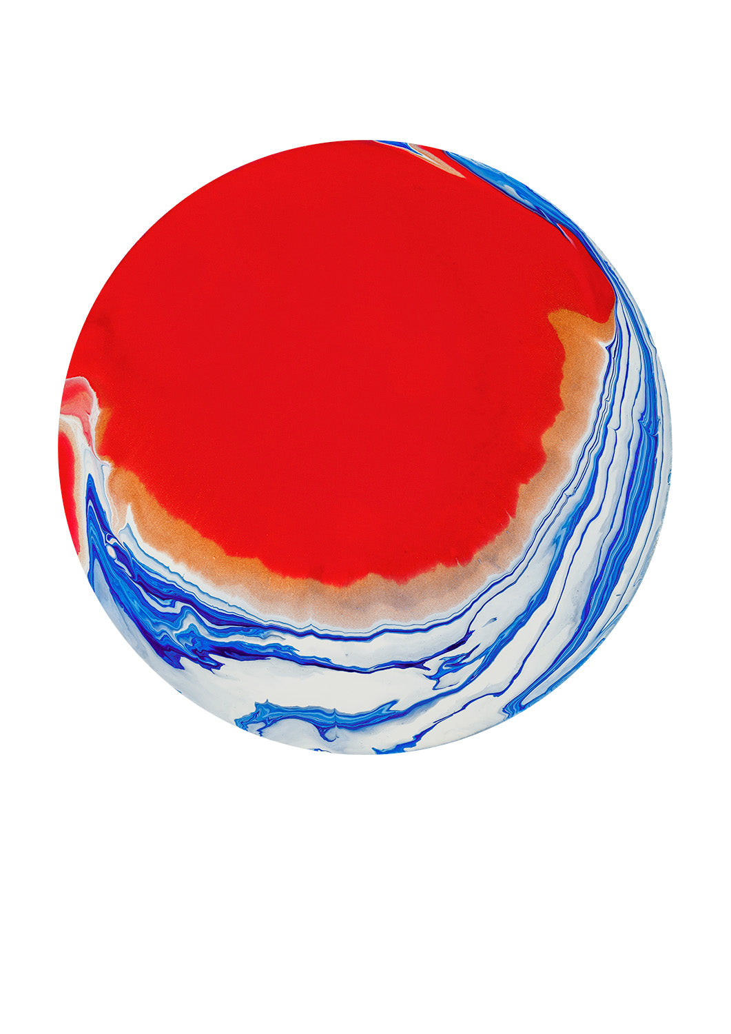 “Tau Ceti f” – acrylic pouring fine art print